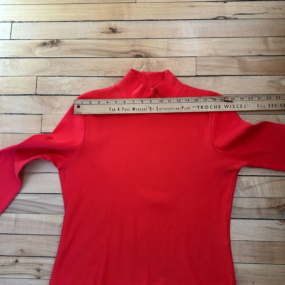 Perfect Red Turtleneck - Picture 4 of 5